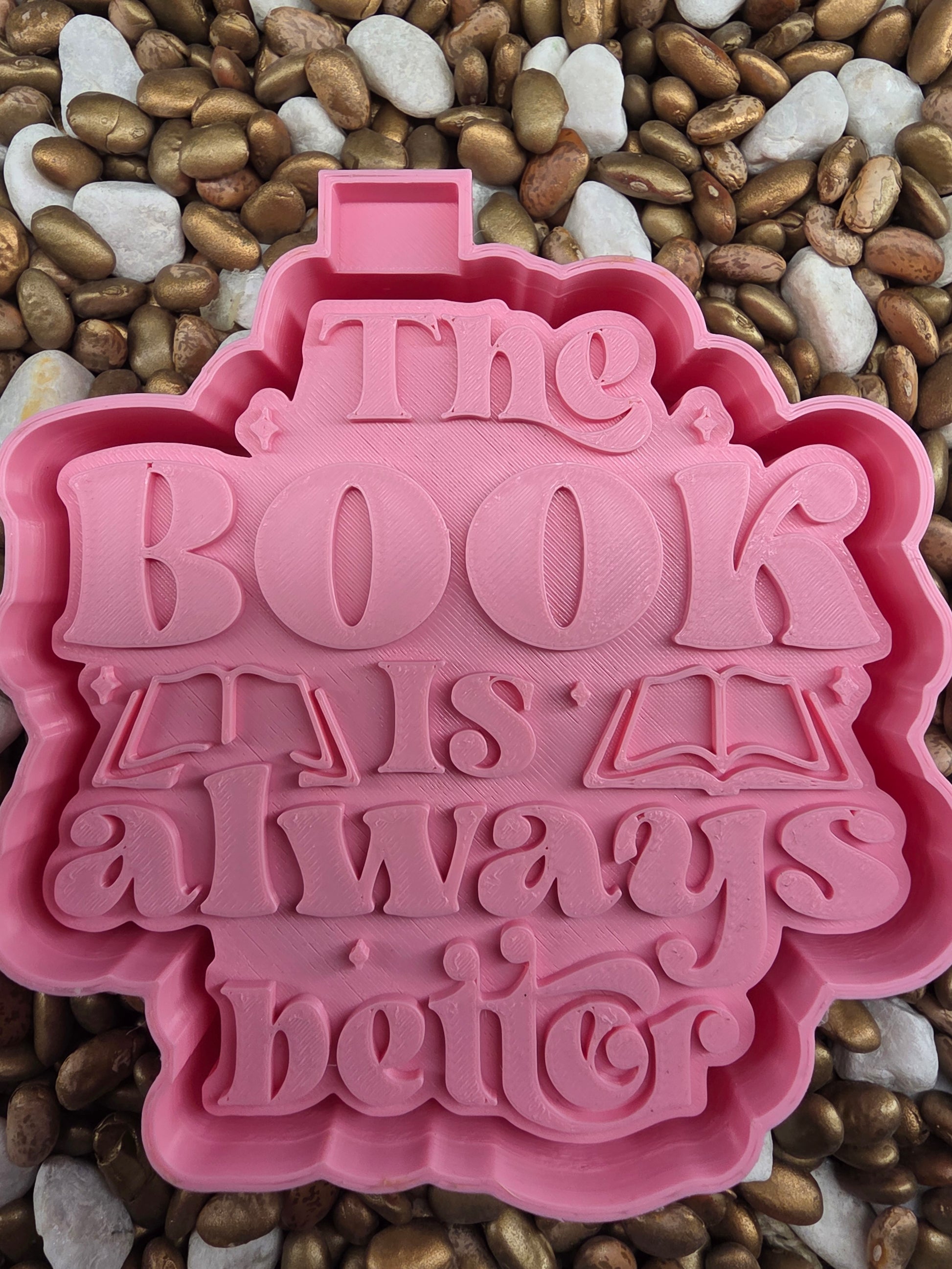 Book is Always Better Freshie Mold