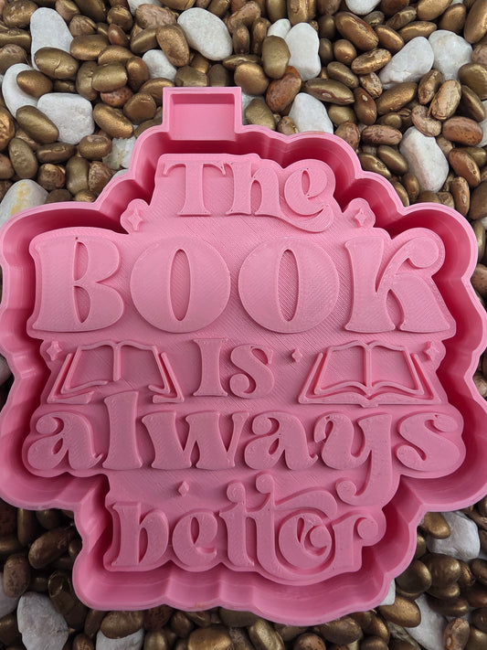  Book is Always Better Freshie Mold