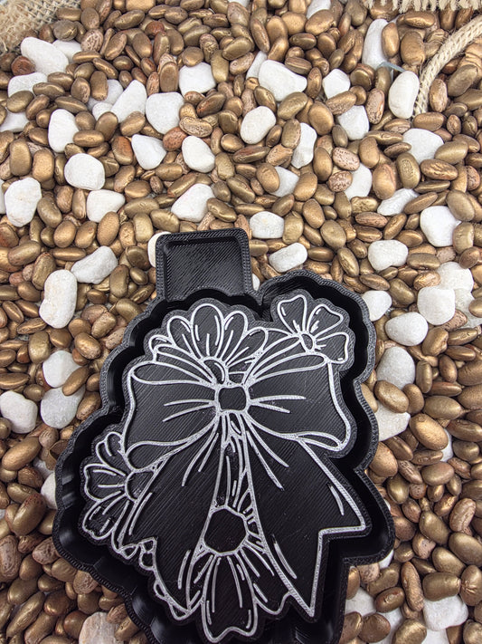 Bow Flower Freshie Mold