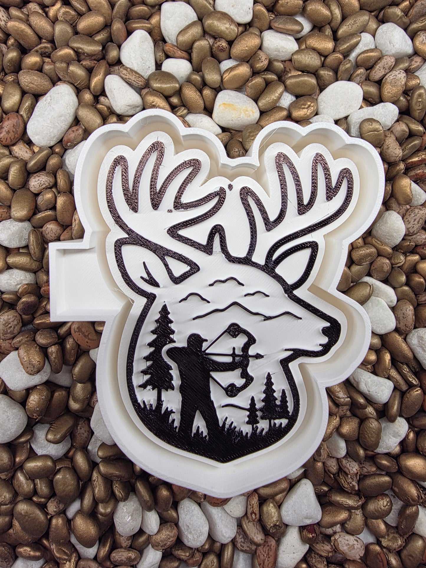 Bow Hunk Freshie Mold