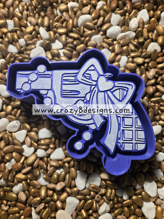 Bow and Pistol Freshie Mold