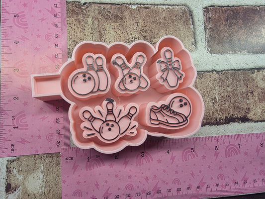 Bowling Charmy Freshie Mold