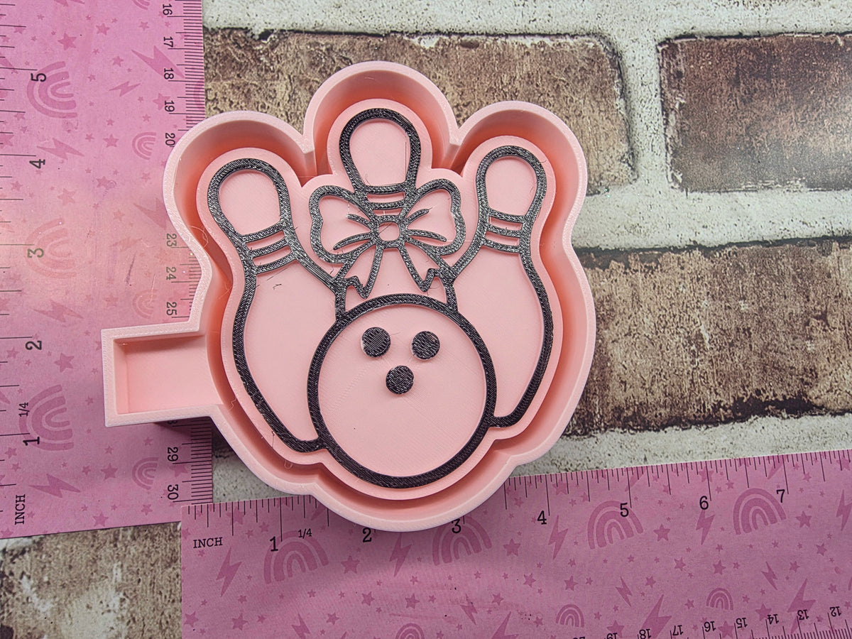 Bowling Freshie Mold