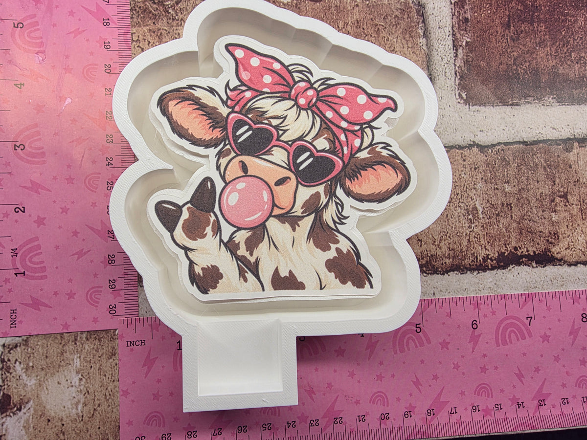 Bubble Cow Freshie Mold