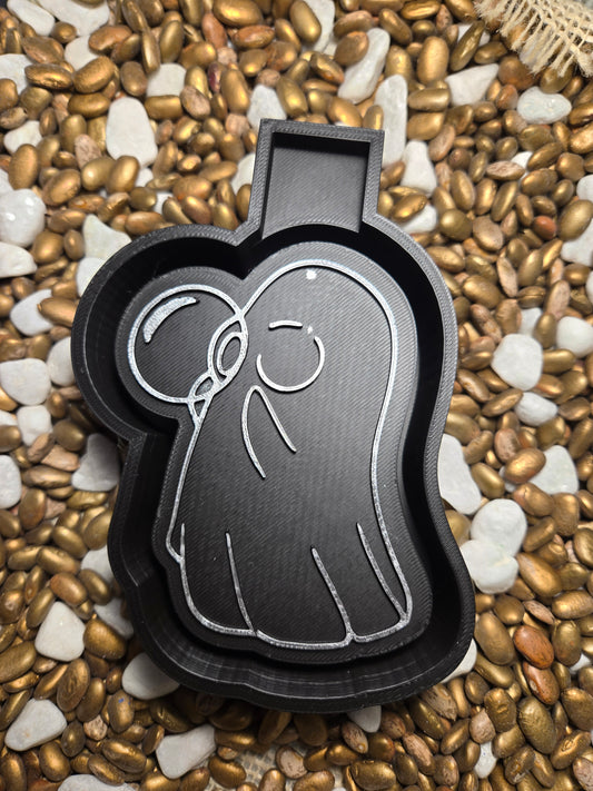 Bubble Ghost  Freshie Mold