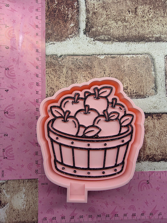 Bucket of Apples Freshie Mold