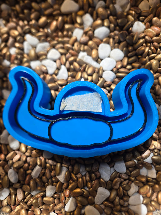  Bull Horn Freshie Mold
