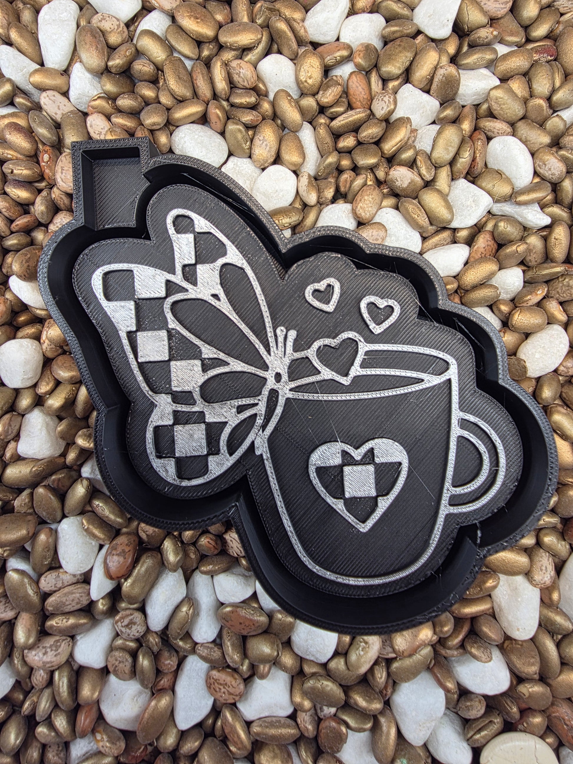 Butterfly cup Freshie Mold