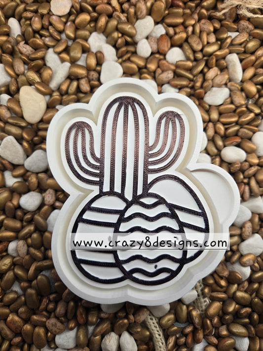 Cactus Easter Egg Freshie Mold