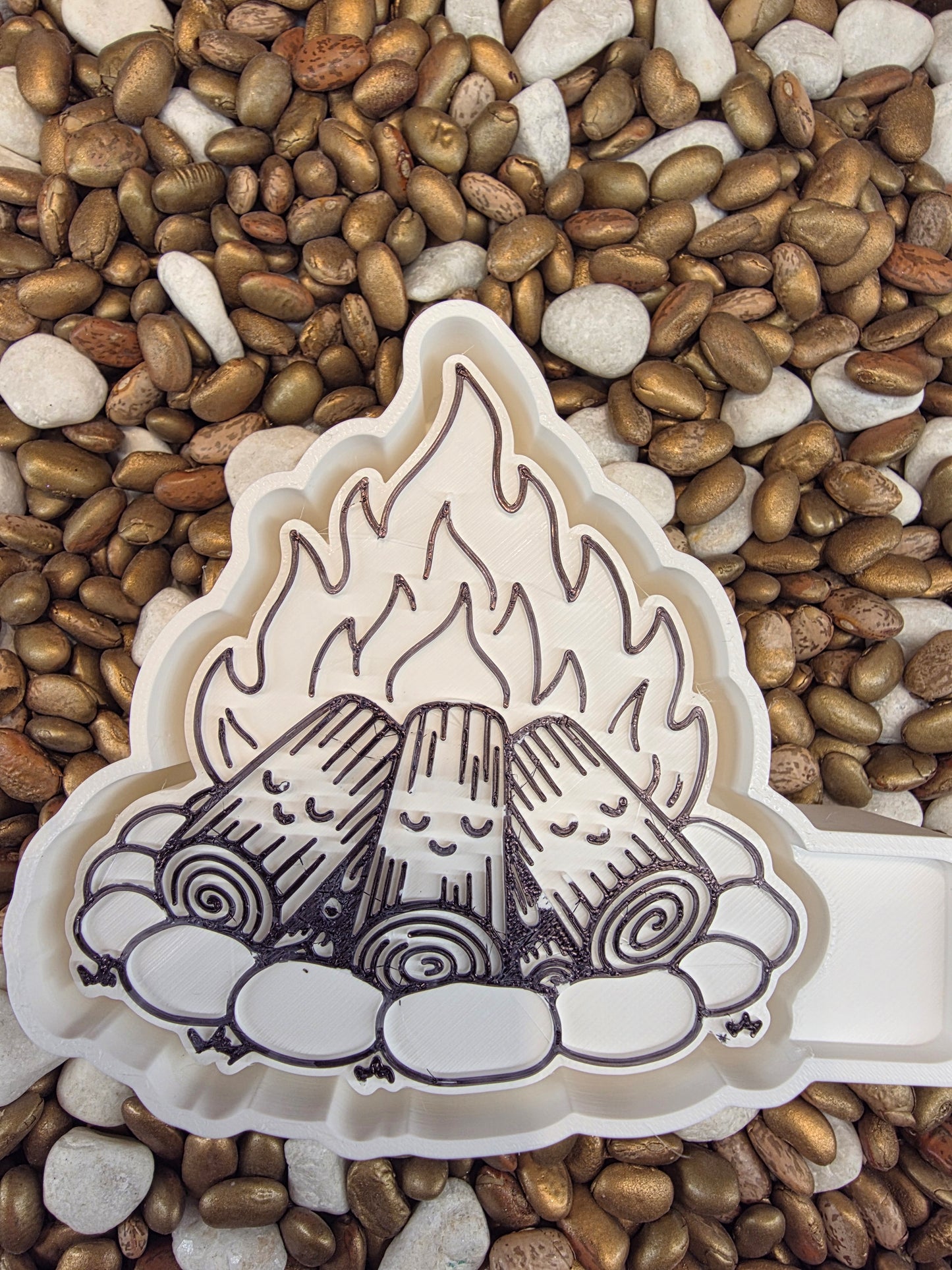  Camp Fire Freshie Mold