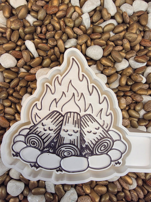  Camp Fire Freshie Mold