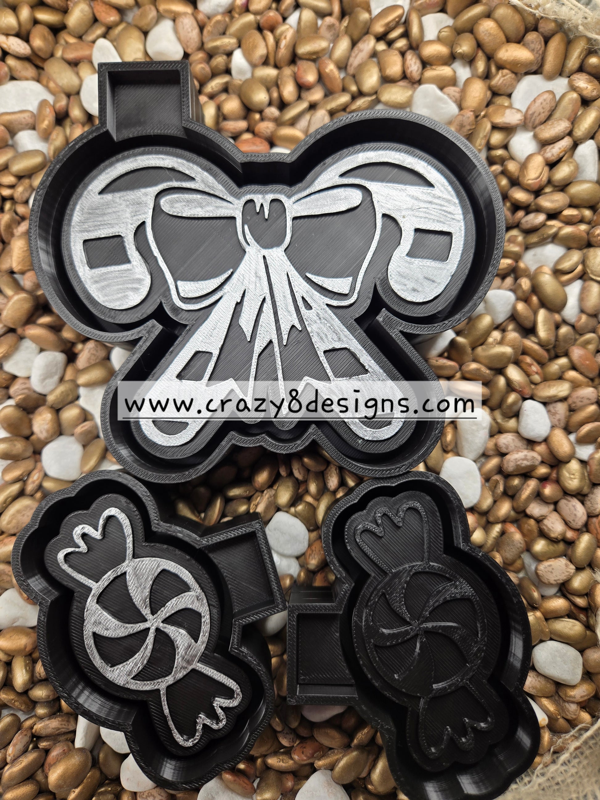 Candy Cane Freshie Mold / Vent Clips