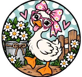 Round Cardstock Inserts -- Goose Collection