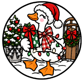 Round Cardstock Inserts -- Goose Collection