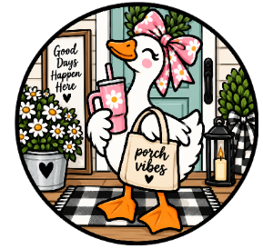 Round Cardstock Inserts -- Goose Collection