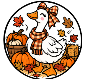 Round Cardstock Inserts -- Goose Collection