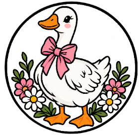 Round Cardstock Inserts -- Goose Collection