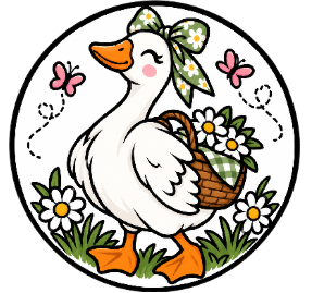 Round Cardstock Inserts -- Goose Collection