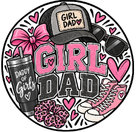 Round Cardstock Inserts -- Dad/Mens Collection