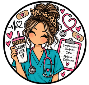 Round Cardstock Inserts -- Nurse Collection