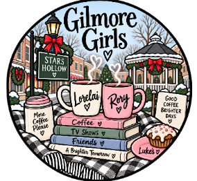 Round Cardstock Inserts -- TV Girls Collection
