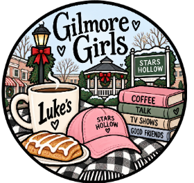 Round Cardstock Inserts -- TV Girls Collection