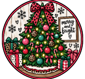 Round Cardstock Inserts -- Fall/Christmas Collection