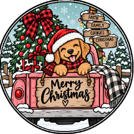 Round Cardstock Inserts -- Fall/Christmas Collection