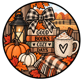 Round Cardstock Inserts -- Fall/Christmas Collection