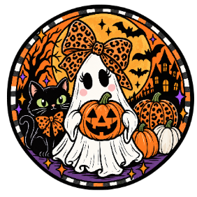 Round Cardstock Inserts -- Halloween Collection