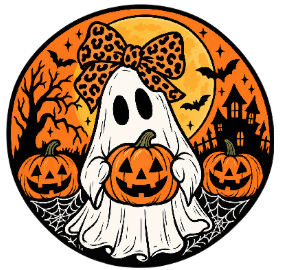 Round Cardstock Inserts -- Halloween Collection