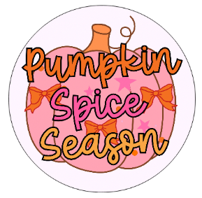 Round Cardstock Inserts -- Fall/Christmas Collection