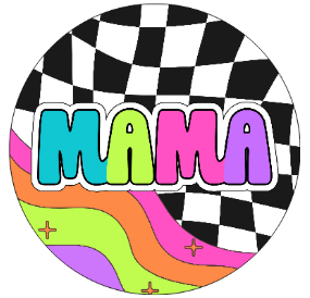 Round Cardstock Inserts -- Mama Collection