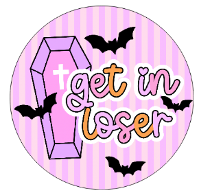 Round Cardstock Inserts -- Halloween Collection