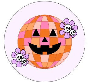 Round Cardstock Inserts -- Halloween Collection