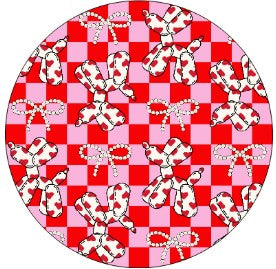 Round Cardstock Inserts --Cherry/ Shapes/Misc Collection