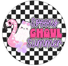 Round Cardstock Inserts --  Summer/Fun  Collection