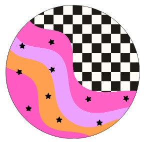 Round Cardstock Inserts --Cherry/ Shapes/Misc Collection