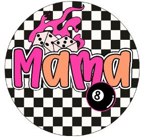 Round Cardstock Inserts -- Mama Collection