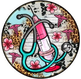 Round Cardstock Inserts -- Nurse Collection