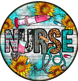 Round Cardstock Inserts -- Nurse Collection