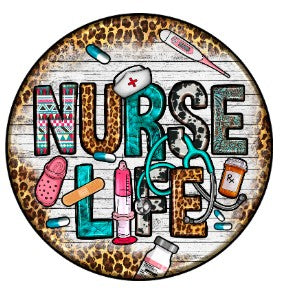 Round Cardstock Inserts -- Nurse Collection