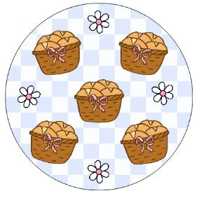 Round Cardstock Inserts --Cherry/ Shapes/Misc Collection