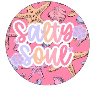 Round Cardstock Inserts --  Summer/Fun  Collection