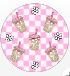 Round Cardstock Inserts --Cherry/ Shapes/Misc Collection