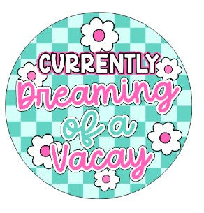 Round Cardstock Inserts --  Summer/Fun  Collection