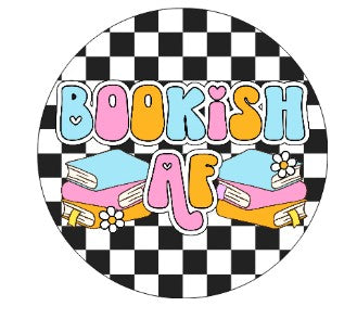 Round Cardstock Inserts -- Teacher/Books Collection