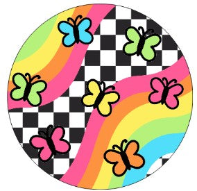 Round Cardstock Inserts --Cherry/ Shapes/Misc Collection