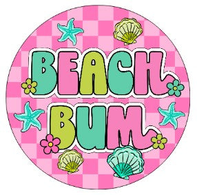 Round Cardstock Inserts --  Summer/Fun  Collection