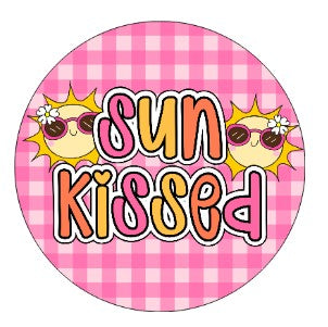 Round Cardstock Inserts --  Summer/Fun  Collection